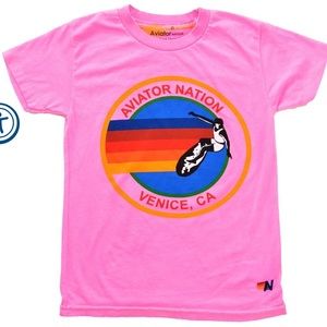 NWT Kids Aviator Nation Tee